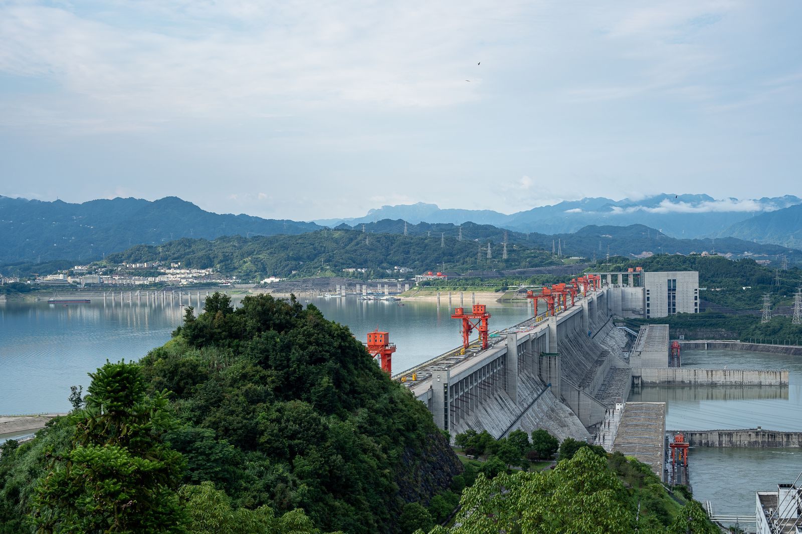 Three Gorges Dam from above